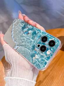 2 pièces Étuis de téléphone ultra transparents et délicats avec papillons roses et bleus peints, résistants aux chocs, convenant aux 14, 14 Pro, 14 Pro Max, 13, 13 Pro, 13 Pro Max, 11, 11 Pro Max, 12, 12 Pro, 12 Pro Max, XR, 7/8, XS, 15, 15 Pro