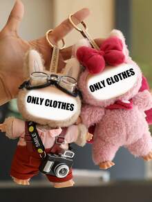 Dress Up Your Dolls!Doll Clothes Set (With Accessories Pictured) Vinyl Doll Clothes Set Cloth Pendant Clothing Accessories, Clothing Accessories For Generation 1/2 Blind Boxes, Cloth With Seating And Standing Series (No Doll) Gifts Birthday Graduation,Keychain Doll Accessories,Applicable Blind Box Dolls,Summer - Multicolor - View 3