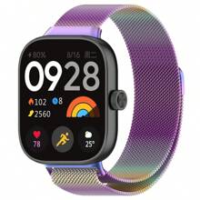 Orologio Redmi Compatible 5 3 Active Metal Single Ring in acciaio inossidabile con cinturino magnetico a coulisse RedMi Watch 5 e 3 Lite