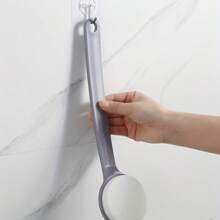 [مطبق جسم إرجونومي] مطبق لوشن الجسم إرجونومي | فرشاة ظهر ذات مقبض طويل مع وسادة إسفنجية، لا تحتاج إلى بطاريات، رائع لتطبيق الجسم بعد الاستحمام، أدوات العناية بالبشرة