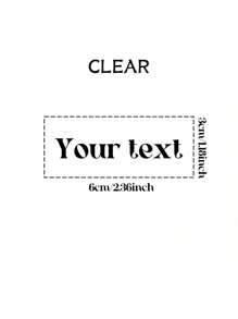 Etiquetas de dirección de retorno de 6*3cm, etiquetas de dirección personalizadas, etiquetas de dirección para bodas, etiquetas de dirección personalizadas, etiquetas de dirección transparentes, pegatinas de dirección de retorno, pegatina de dirección de empresa