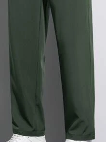 Men's Lightweight Comfortable Casual Sports Outdoor Pants, Suitable For Running, Fitness Spring - Army Green - View 8