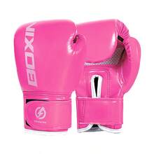 GINGPAI Youth Boxing Gloves, Breathable Thickened Fighting Gloves For Adults, Muay Thai Training