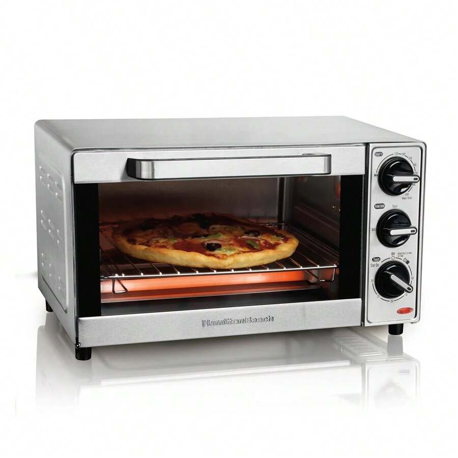 Horno Eléctrico Para 4 Rebanadas Hamilton Beach 31401G - Tipo de Enchufe B USA (110-127V) - Ver 1