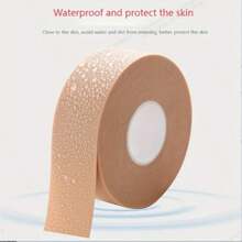 1 Roll Of 5-Meter / 196.85-Inch Silicone Heel Pads, Foot Care Insoles, Insertable Insole Stickers, Practical Heel Protection Pads