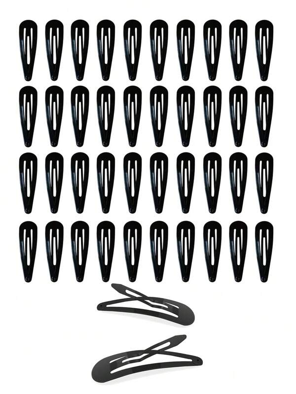 Einfacher Metall BB Bobby Pin Set, geeignet für den täglichen Gebrauch, Festivals und Feiertage Lässig Haarspange