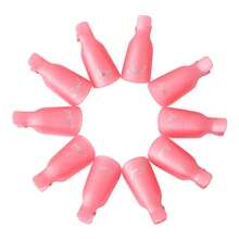 10 Piece Nail Polish Remover Clips Set, Nails Art Gel Cap Soak Off Clip UV Manicure Soak Off Nail Clips Gel Polish Remover Wrap Tool - 1 - 查看 3