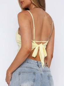 Vaiaye Women's Sexy Lace Camisole Top, Waist Fitted, Spring & Summer