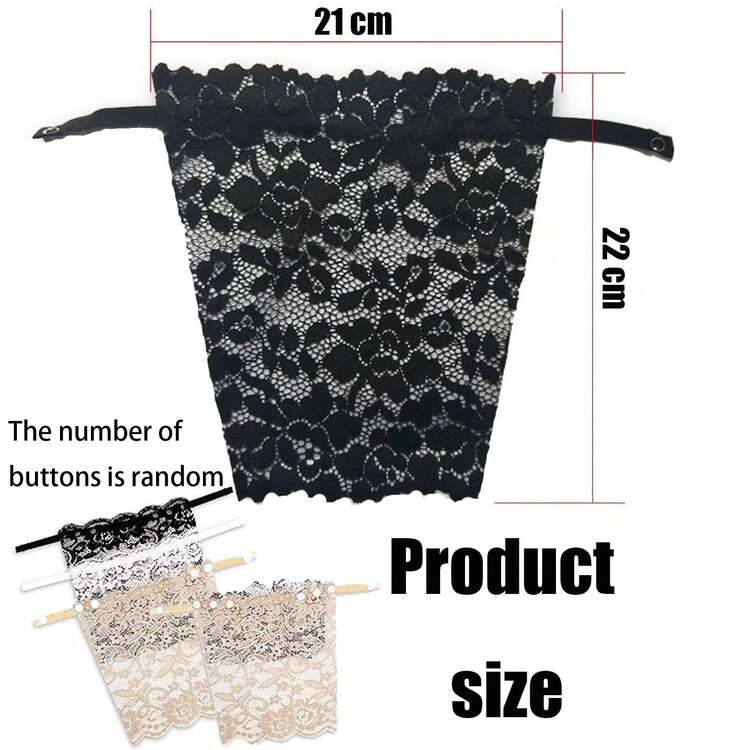 3 قطع وسادات صدر أنيقة مزهرية مضادة للإنعكاس - إدراجات صدرية أنيقة ومريحة، وسادات مصنوعة من الدانتيل، مناسبة للنساء، يمكن استخدامها للعودة إلى المدرسة، الزفاف، هدايا عيد الميلاد، تغطية مضادة للتعرض، حواف دانتيل، قابلة للغسل، حواف دانتيل رقيقة، مناسبة لمختلف تصفيفات الشعر، يمكن ارتداؤها مع الحمالات، ألوان عشوائية. - متعدد الألوان - مشاهدة 12