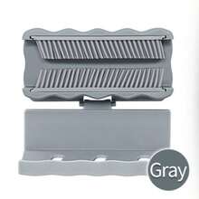 Large Shower Wall Hair Catcher, White Drain Hair Catcher With Silicone Bristle, Hair Trapper, Shower Drain Collector, Hair Grabber, Hair Tub Porcupine, Hair Drain Catcher, Bathtub Protector Reduce Shower Drain Clog And Start Hassle-Free Plumbing Maintenance. No More Chasing Loose Hairs; Let This Drain Protector Be Your Tub's Drain Saver. Back To School - Multicolor - View 18