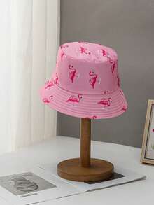 1 Stück Mode Eimer Hut für Frauen und Männer, umkehrbarer Hut für Strand, Outdoor-Urlaub und Sonnenhut