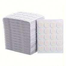 100-500pcs Candle Wick Stickers Adhesive Heat Resistance Foam Double-Sided Tape 2cm For Wax Fixed Base Holder Stand Candle Making Supplie