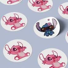 Disney 500PCS Kawaii Cartoon Party Decoration Diy Roll Stickers Skateboard Laptop Luggage Skateboard Phone Gift Phone Cute Sticker Anime Seal Label Decorative Cartoon Party Candy Stickers Rolls Stickers Toys Stitch Birthday Party Decorations Stitch Birthday Supplies Stitch Birthday Party Decorations Stitch Birthday Supplies