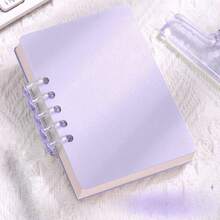 1 Piece Of Personalized Loose-Leaf Mini Notebook, Customized Name And Letter Pocket Book, Customized Name Initials Flower, Office Supplies, Portable Notebook Customization, High Aesthetic Notebook, Suitable For Office Records, Meeting Records, Study Records; Graduation Season Customized Notebook, - Multicolor - View 19