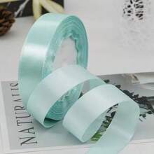 Rainbow Ribbon Solid Series 10 Colors Double Sided Satin Ribbon Used For Gift Packaging, Happy Birthday Party Decoration, Wedding Decoration, And Bouquet Decoration