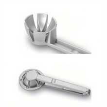 不锈钢鸡蛋切片器 - 用于沙拉餐准备的手动厨房工具