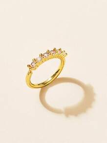 1 pièce Anneau de piercing pour le nombril en argent sterling S925 avec zircone cubique étincelant, bijou de qualité, pour un port quotidien pour femmes, le meilleur cadeau pour la petite amie, la mère, les sœurs
