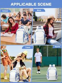 School Travel Laptop Backpack Lightweight Bag College Backpack For Cute Durable Backpack Casual Day Pack For Girls And Boys, Large Capacity Portable Backpack For Outdoor, Travel, Hiking, School. New And Old Versions Are Sent Randomly, New And Old Versions Are Shipped Randomly