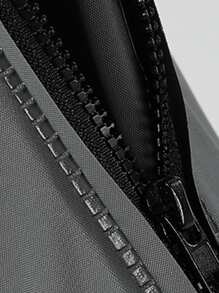 1 par de nuevas cubiertas de zapatos impermeables y duraderas con zipper, de moda y antideslizantes, adecuadas para ciclismo al aire libre, senderismo, convenientes para llevar de viaje