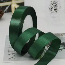 Rainbow Ribbon Solid Series 10 Colors Double Sided Satin Ribbon Used For Gift Packaging, Happy Birthday Party Decoration, Wedding Decoration, And Bouquet Decoration