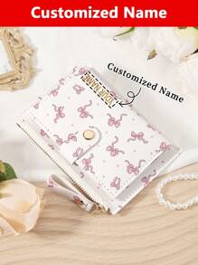 1pc Custom Signature Wallet,Personalized Signature Design Wallet,Custom Signature Wallet,Personalized Wallet With Signature,Custom Signature Wallet,Women's Wallet, Women's Wallet, Women's Handbag, Mini Multi Slot Wallet, Fashionable Coin Short Wallet, Slim Fit Small Wallet, Zipper Bag, Women's Wallet, Women's Small Wallet, Women's Wallet
