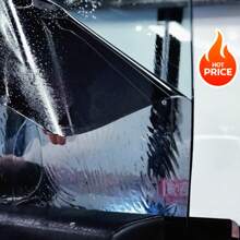 300cm X 50cm Black Window Tint Film Roll - Car & Home Glass Sun Protection, Heat & Glare Reduction For Auto, Truck, RV (118" X 20")