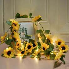Simulation, Sunflower, Decoration, High Beauty, Room, Vine, Flower, Indoor, Outdoor, Atmosphere Light