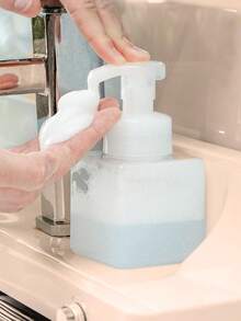 1 件/套多功能泵式泡沫瓶，适用于洗面奶、洗手液、洗发水、无患子、皂角、浴室泵式泡沫分配器（白色、绿色）（250 毫升/450 毫升）返校 - 彩色 - 查看 7