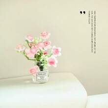 5pcs/Set, 4pcs/Set, 6Pcs/Set,Or 1pc [Random Style] Cute Vase Set Desktop Decoration, Office Accessories,Decompression Figurine Accessories, Mini Desktop Decorations, Computer Monitor, Office Space