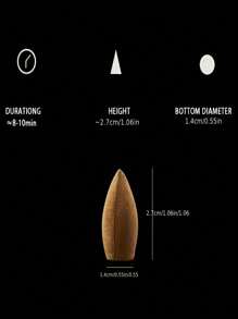 120pcs Backflow Incense Cones, Natural Mixed Fragrance Backflow Incense Cones For Backflow Incense Burner, Yoga Gift