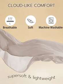 1 pièce Taie d'oreiller enveloppe papillon 100% polyester, sans rembourrage