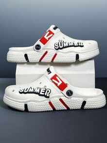 Herrsandaler med tjock sula, halkfri, slitstark, avslappnad och andningsbar, bekväm sandal - FT812-2 - Visa 17