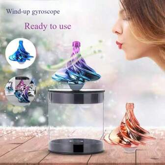 WINSPIN Tornado Spinner, Finger Spinner, Fashion Toy, Creative Stress Reliever, Magnetic Fancy Toy, Colorful Wind-Blown Spinner, Pneumatic Spinner, Best Gift
