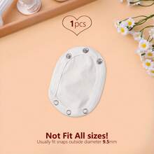 1pc/2pcs/3pcs/4pcs/5pcs Kids Romper Extender, Baby Bodysuit Extension Pads, For Continuing Use Of Undersized Rompers And Bodysuits - White - View 19