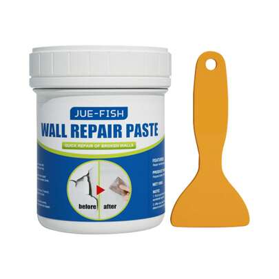 Jue-Fish Wall Repair Paste Cover Stain Healant Wall Paint Fall Off Moisture-Proof Wall Paint Crack Wall Filling Paste
