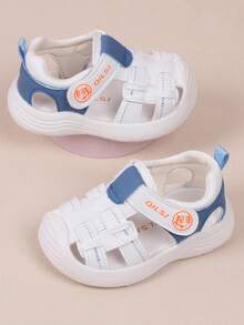 幼儿软底封闭式趾防滑透气凉鞋，夏季 - 白色 - 查看 10