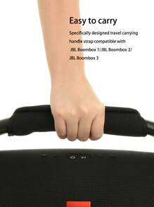 Funda para asa de altavoz compatible con Boombox/Boombox 2/Boombox3 Almohadilla de repuesto para asa Funda antideslizante para asa Funda para asa