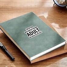 3-Inch "I'm Often Mistaken For An Adult Because Of My Age Sticker, Perfect For Adding Humor To Your Space! Ideal For Personalizing Notebooks, Planners, And Casual Wear. Great For Young Adults, Students, And Anyone Who Enjoys Witty Designs. Categories: Humorous Stickers, Meme Stickers, Funny Quotes, Playful Art." - 3inch/7.62cm - View 5