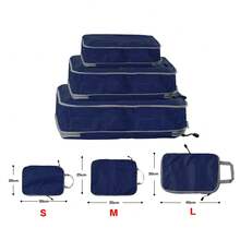 Outdoor Backpack Waterproof Bag, Compression Bag - Navy Blue - View 7