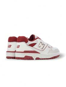 New Balance BB550 - Men's Casual Everyday Sneakers - White/Terracotta Orange - View 2
