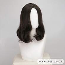 4 件棕色卷发假发，适合《疾速追杀》第四章角色扮演和万圣节 - 深棕色 - 查看 1