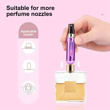 5ml Bottom Charge Perfume Refillable Bottle Liquid Container For Cosmetics Spray Bottling Dispenser Press Head Portable Travel - Multicolor - View 7