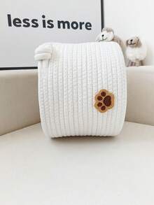 Handmade Rope Woven Storage Organizer Baskets, For Pet Supplies, Clothes, Snacks, Toys, Home Office Desk Organizer, Keys, Cosmetics, Jewelry, Available In M And L Sizes