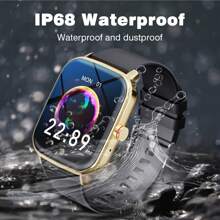 Waterproof Smart Watch, Wireless Calling /Dial, Multi -Sport Mode, Calling Reminder And Rejection, SMS Reminder, Custom Wallpaper,For IPhone/Andriod