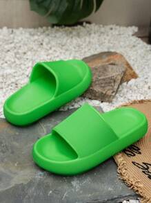 Women's Summer Casual Soft & Comfortable Thick Sole Cushioned Bathroom/Indoor & Outdoor Slippers