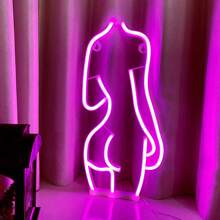 1 pieza Letrero de neón decorativo de pared para bar, luz LED con pilas o alimentación USB con diseño de jarra de cerveza, copa de cóctel, jarra de cerveza, letrero de neón de bar para habitación, dormitorio, decoración de bar