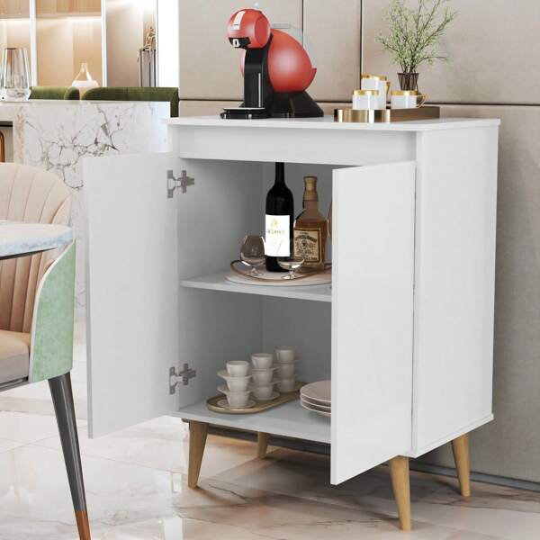 Buffet / Aparador Status cor BRANCO 2 Portas