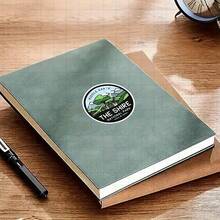 3-Inch "The Shire National Park Sticker, Perfect For Nature Lovers! Use It On Travel Gear, Notebooks, And Home Decor. Great For Hikers, Students, And Fans Of Fantasy Literature. Categories: Nature Stickers, Artistic Style Art, Adventure Stickers, Decorative Designs." - 3inch/7.62cm - View 6