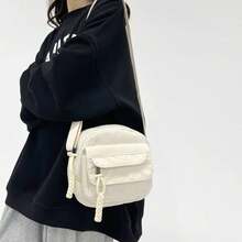Multineos Comercial Unisex Waterproof Crossbody Shoulder Bag - White - View 1