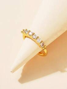 1 pièce Anneau de piercing pour le nombril en argent sterling S925 avec zircone cubique étincelant, bijou de qualité, pour un port quotidien pour femmes, le meilleur cadeau pour la petite amie, la mère, les sœurs
